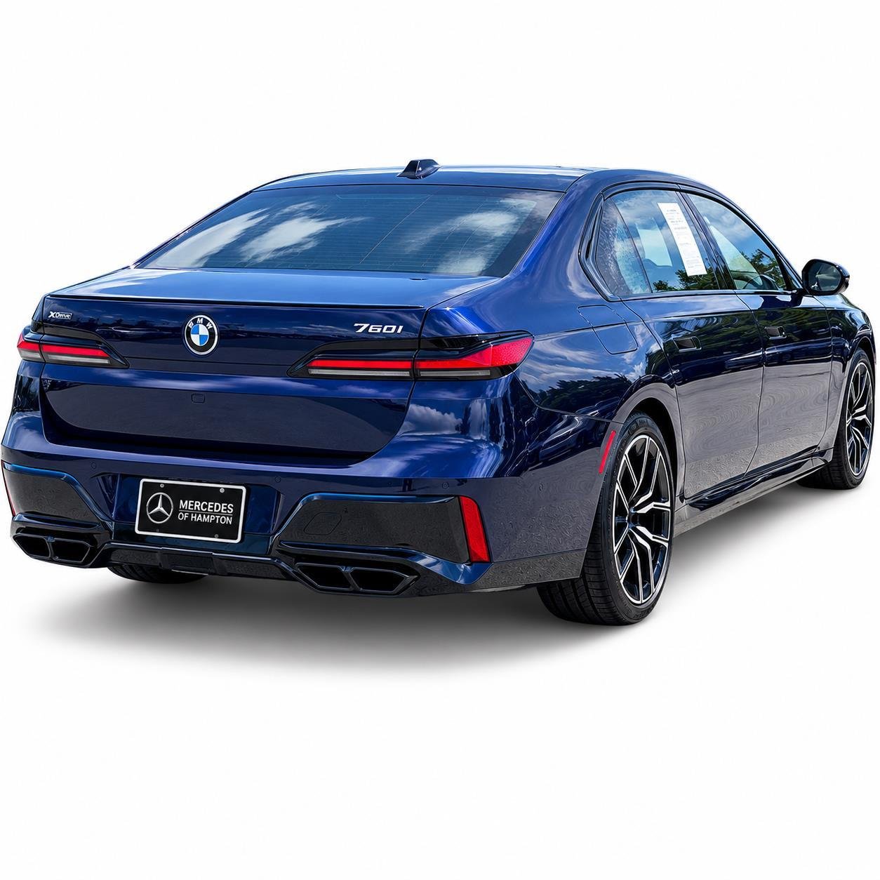 Used 2024 Tanzanite Blue II Metallic BMW 760i xDrive image 4