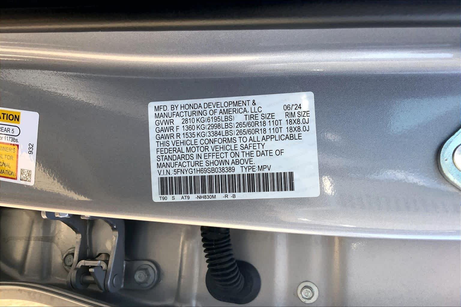Used 2025 Lunar Silver Metallic Honda TrailSport image 31