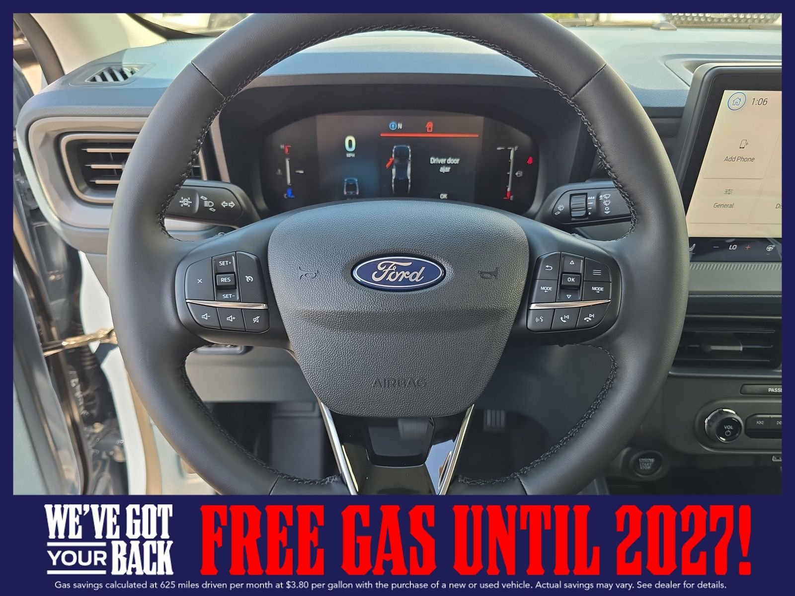 New 2025 Azure Gray Metallic Tri-Coat Ford XLT image 28