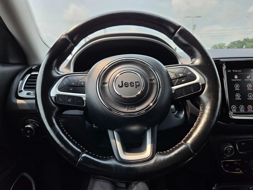 Used 2019 White Clearcoat Jeep Limited image 14