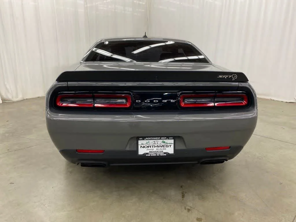 Used 2019 Destroyer Gray Clearcoat Dodge SRT Hellcat Redeye image 5