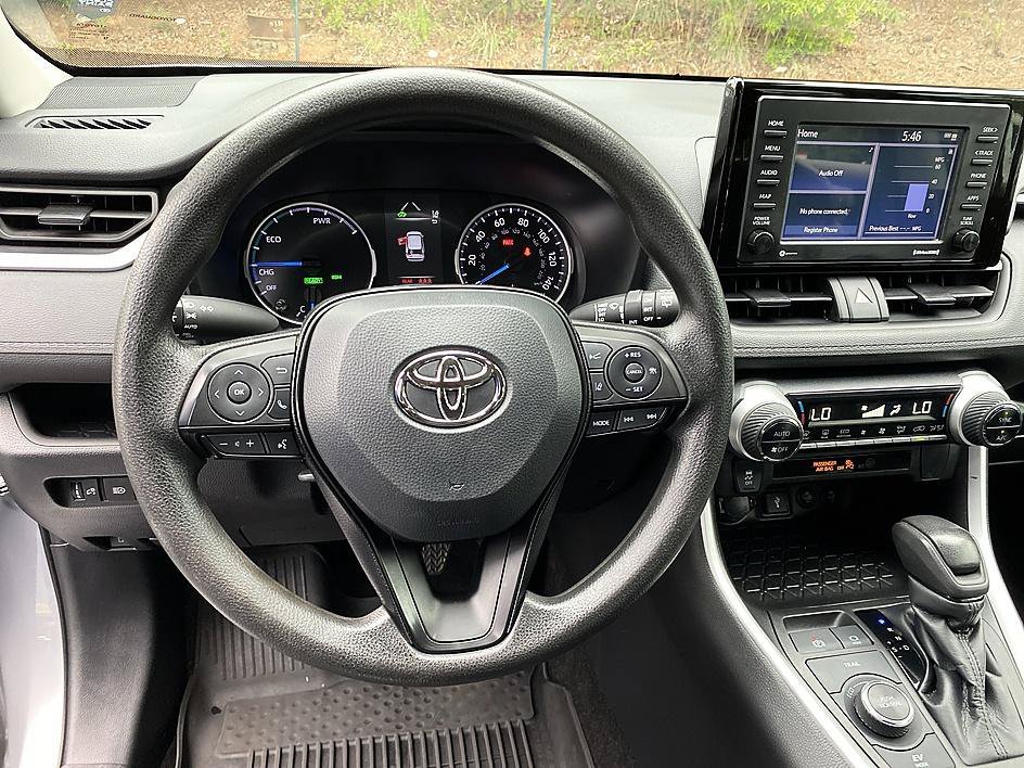 Used 2022 Silver Sky Metallic Toyota Hybrid XLE image 13