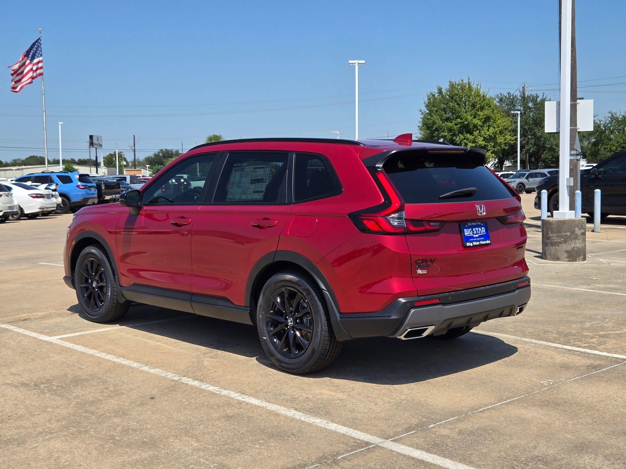 New 2026 Radiant Red Metallic Honda Sport-L image 6
