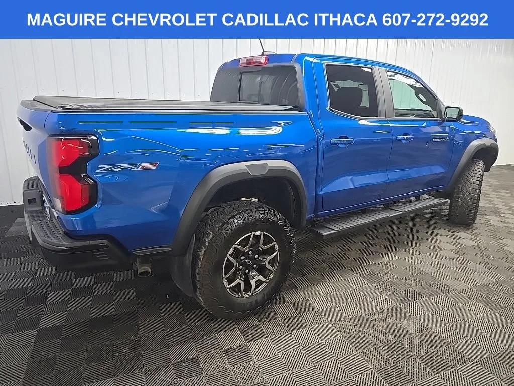 Used 2024 Glacier Blue Metallic Chevrolet ZR2 image 3