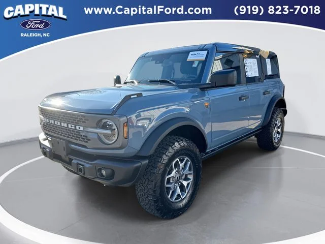 Used 2025 Gray Ford Badlands image 1