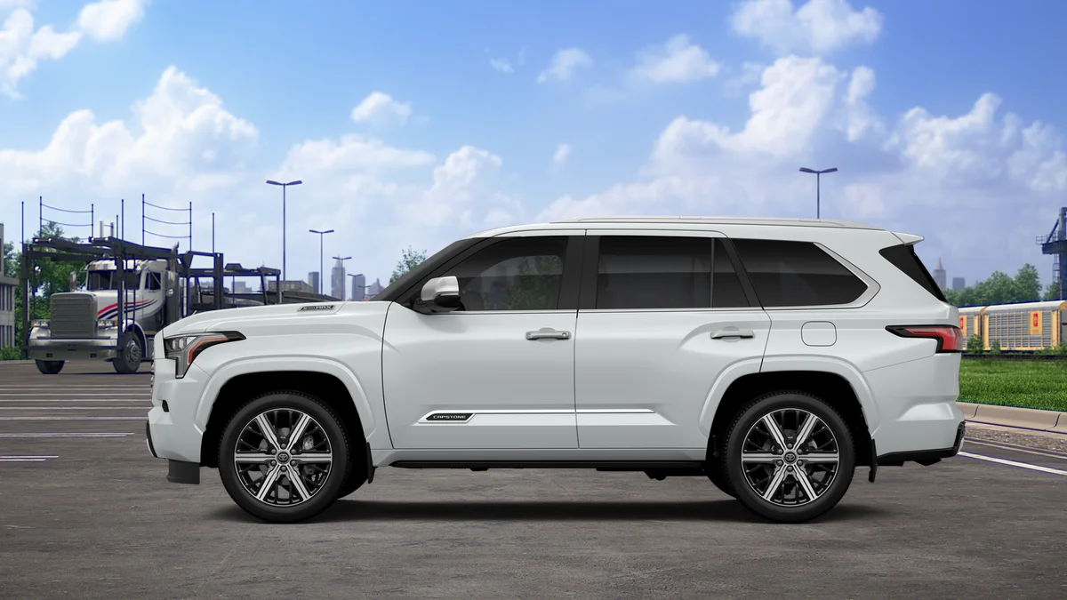 New 2026 Wind Chill Pearl Toyota Capstone image 4
