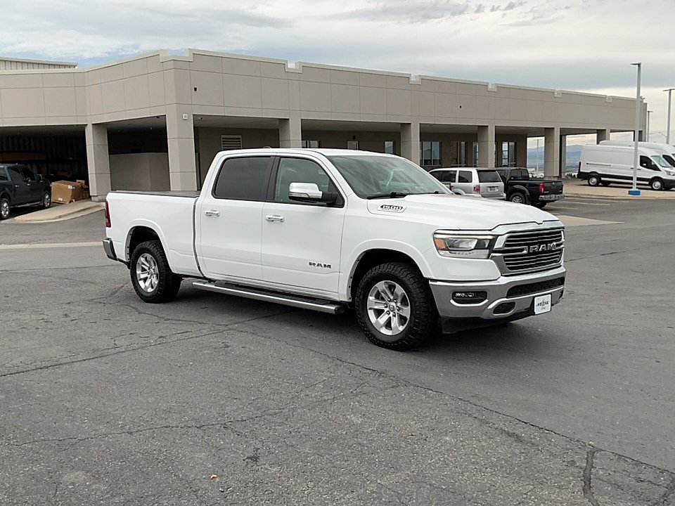 Used 2022 Bright White Clearcoat Ram Laramie image 7