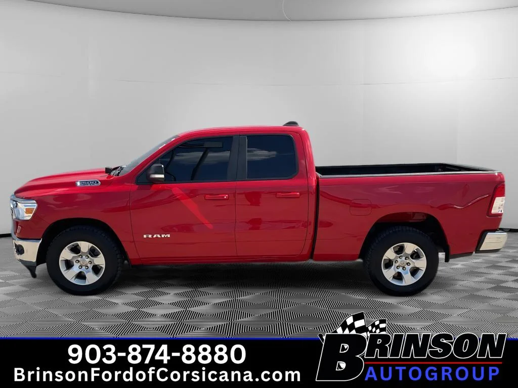Used 2021 Flame Red Clearcoat Ram Big Horn image 4