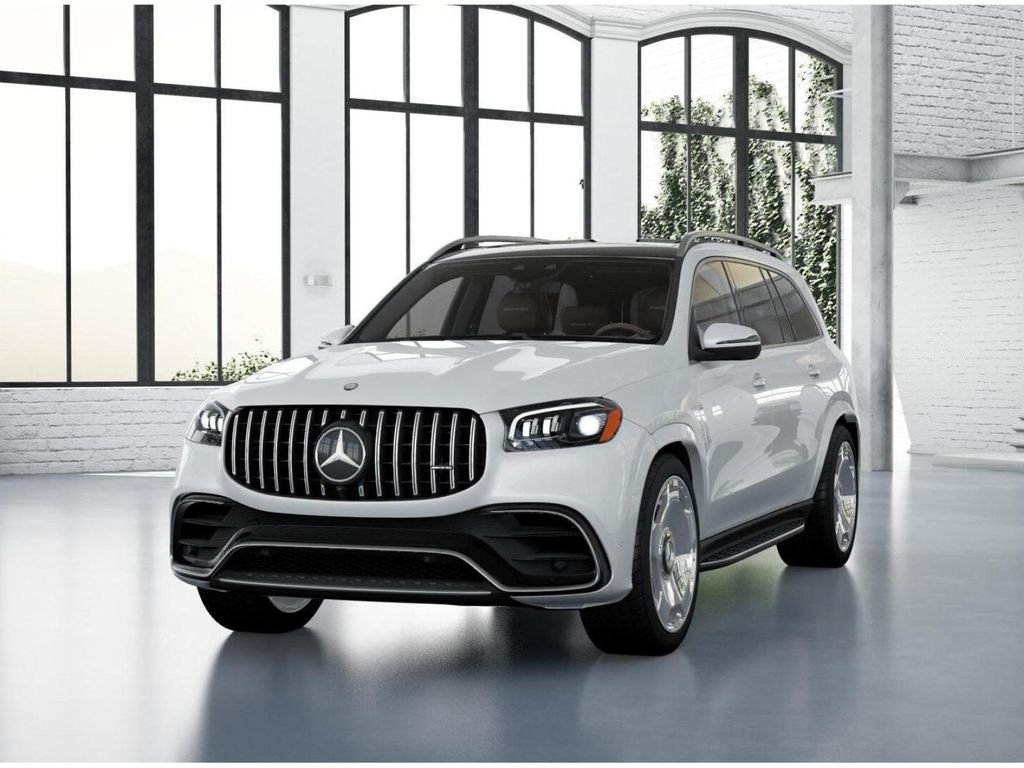 New 2026 MANUFAKTUR Moonlight White Metallic Mercedes-Benz AMG® GLS 63 4MATIC+ SUV image 41
