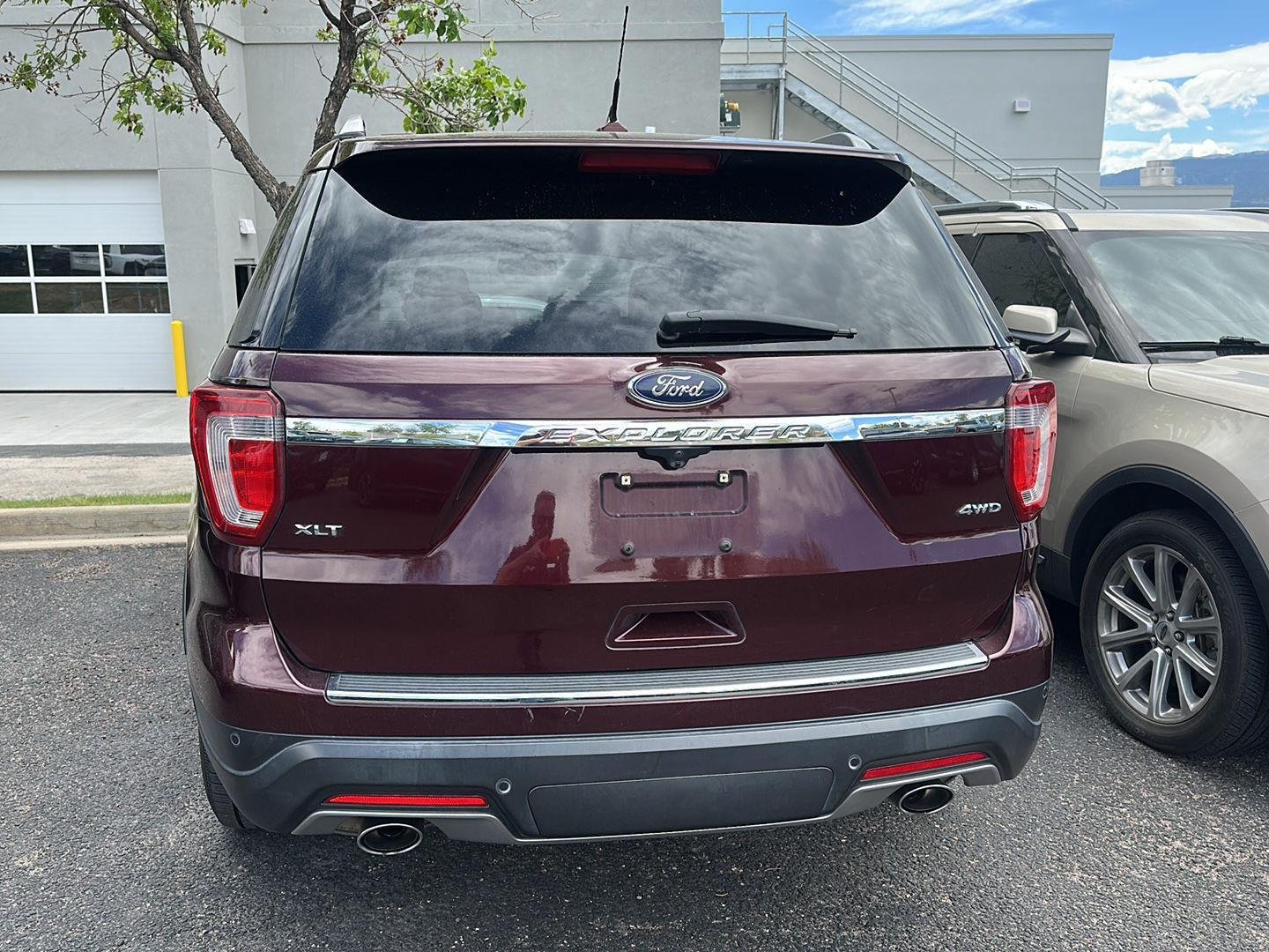 Used 2018 Burgundy Velvet Metallic Tinted Clearcoat Ford XLT image 6