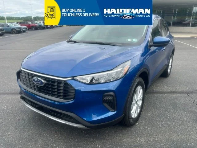 Certified Used 2023 Blue Metallic Ford Active image 1