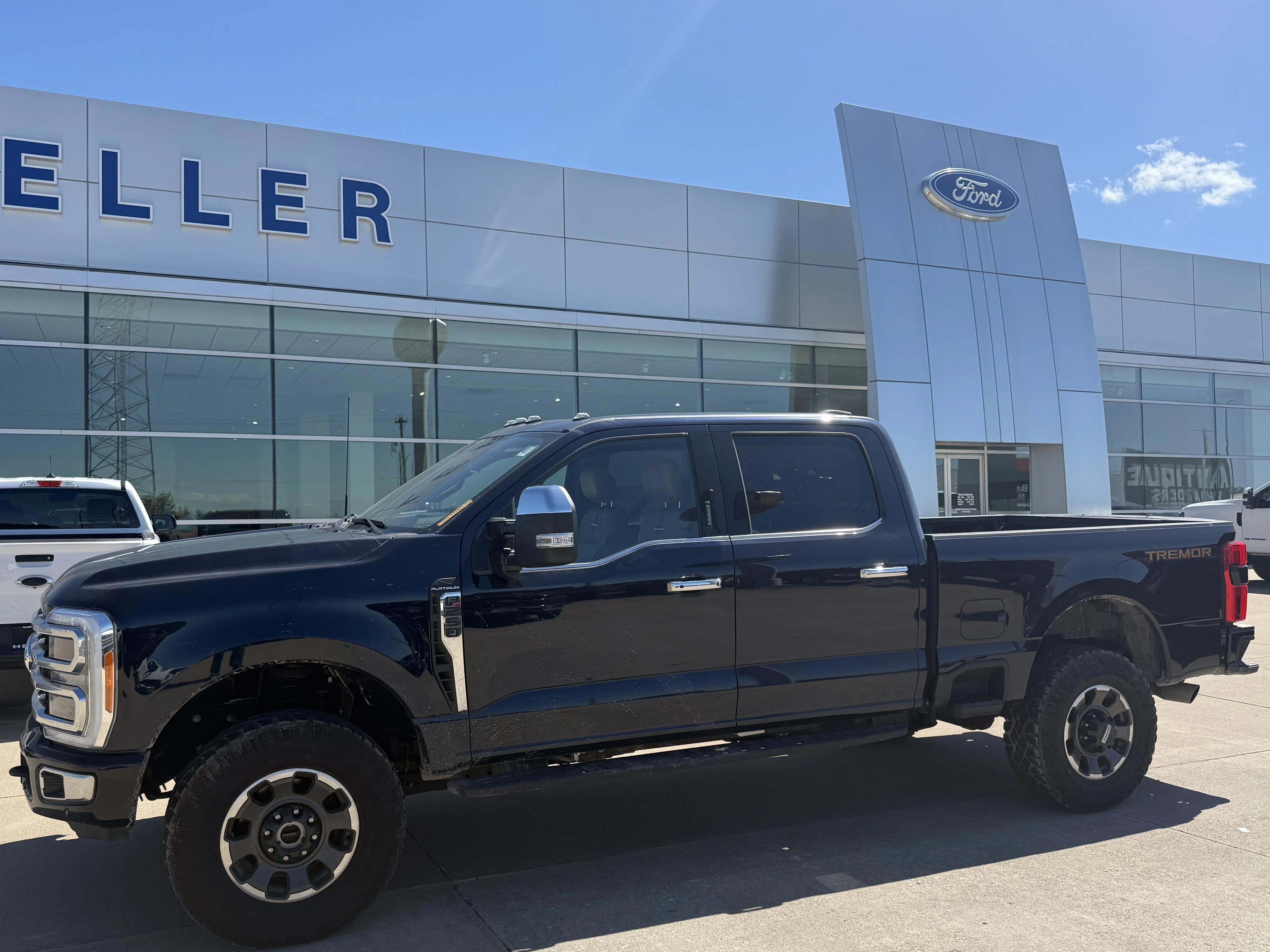 Used 2023 Antimatter Blue Metallic Ford Platinum image 3