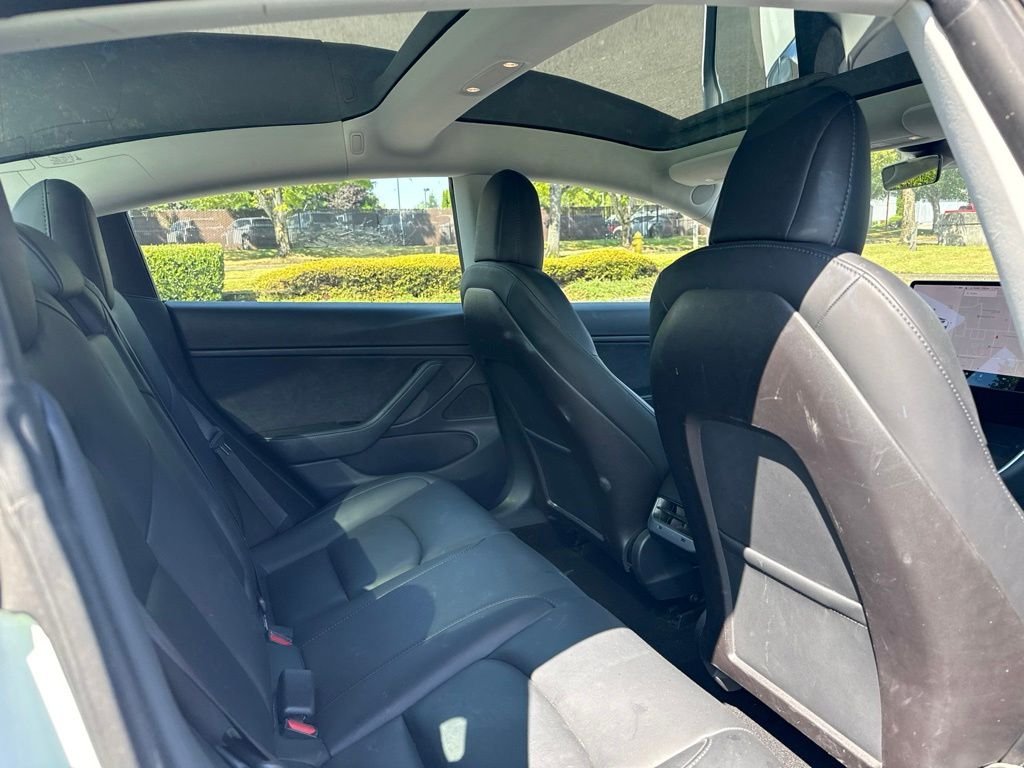Used 2020 Pearl White Multi-Coat Tesla Long Range image 18