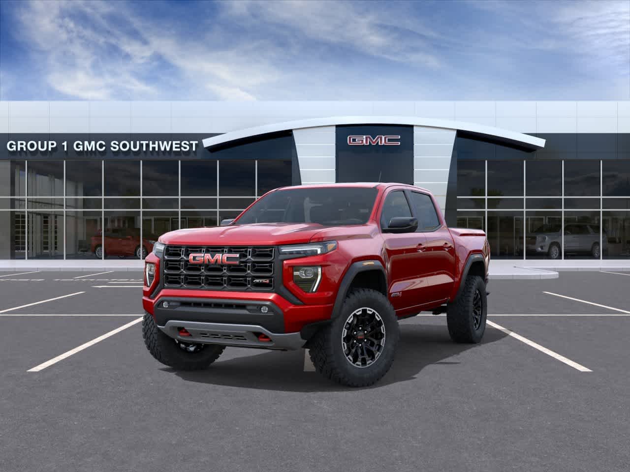 New 2026 Volcanic Red Tintcoat GMC AT4 image 8