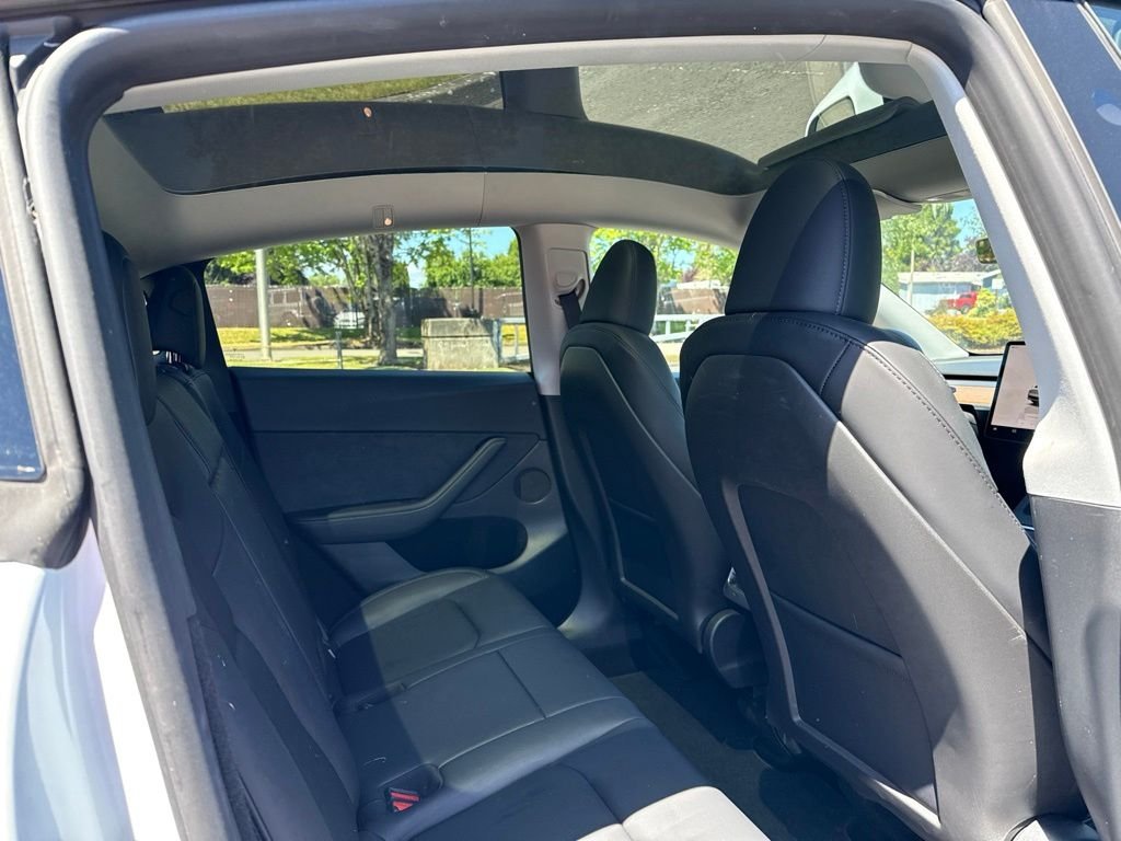 Used 2024 Pearl White Multi-Coat Tesla Long Range image 19