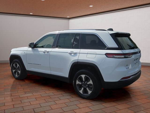 Used 2023 Bright White Clearcoat Jeep 4xe image 6