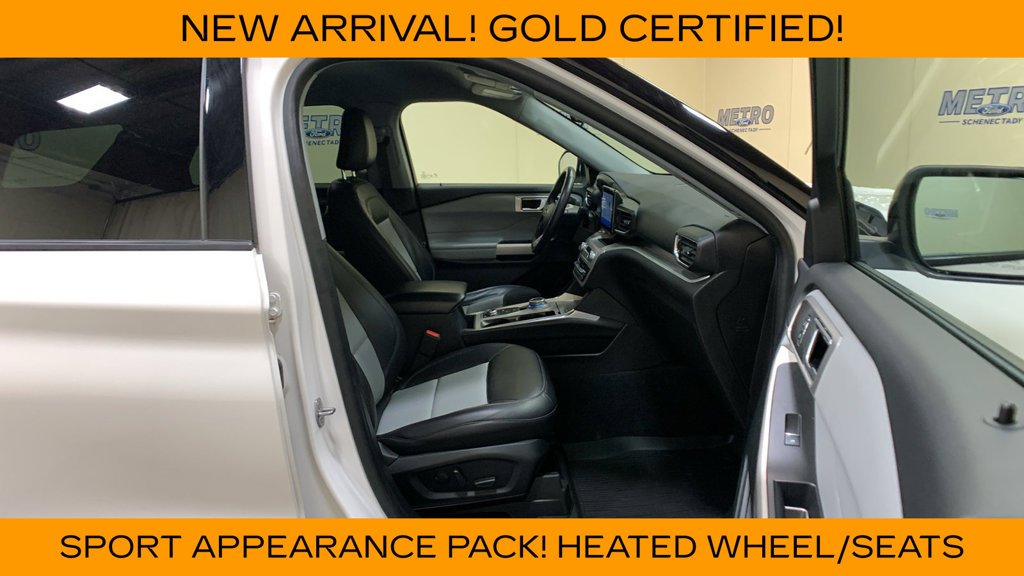 Certified Used 2023 White Metallic Ford XLT image 11