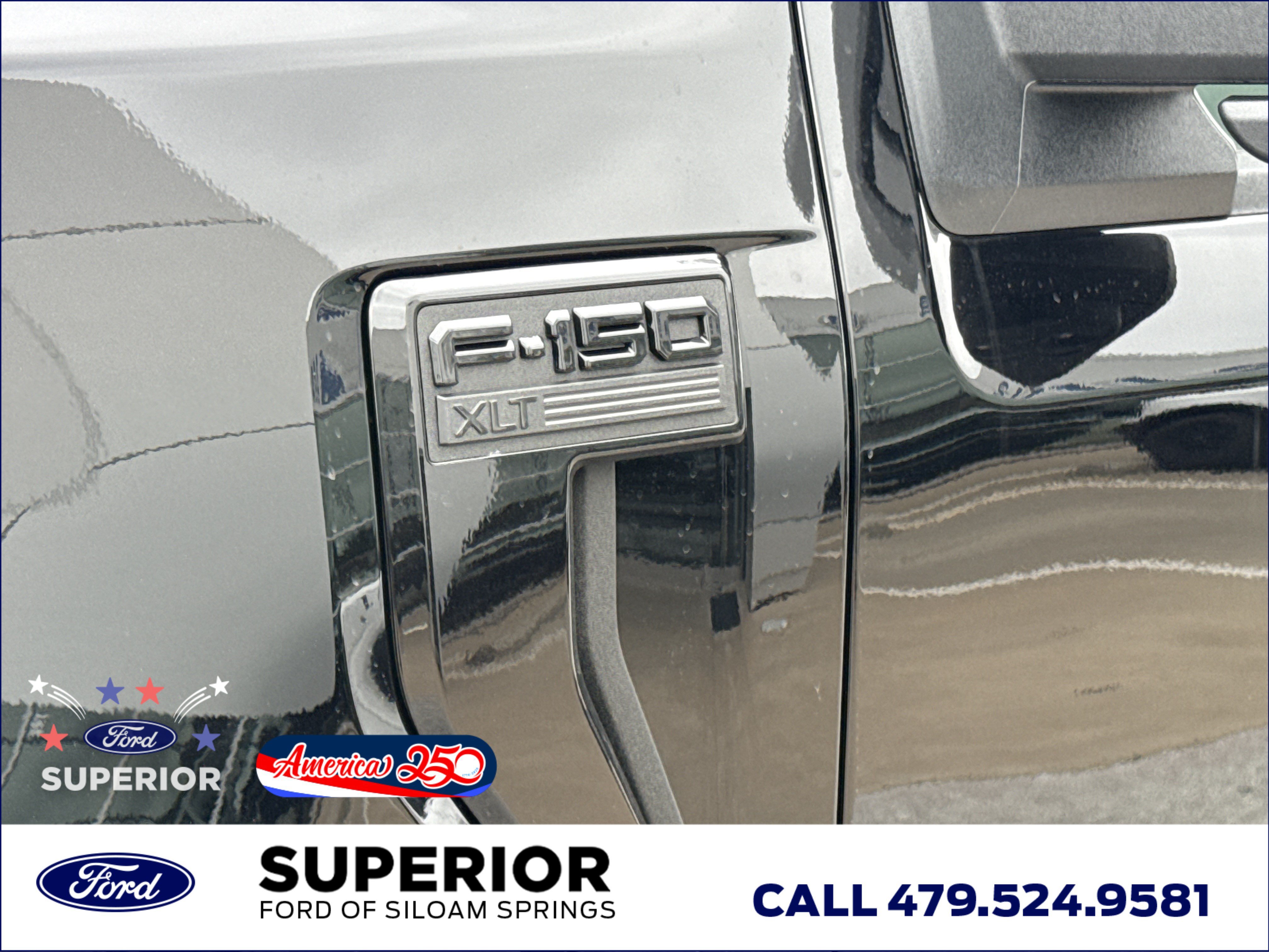 New 2026 Agate Black Metallic Ford XLT 4WD image 13