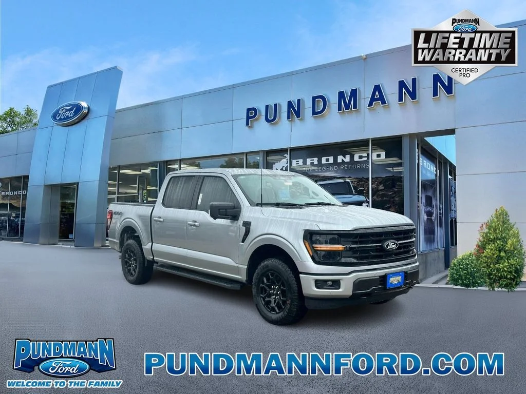 New 2026 Iconic Silver Metallic Ford XLT image 1