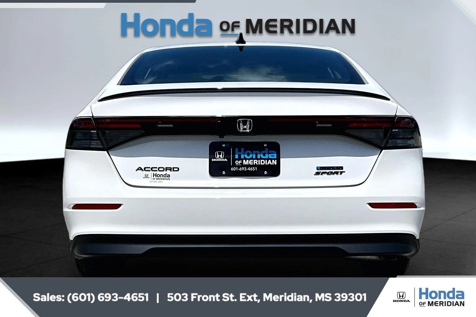 New 2026 Platinum White Pearl Honda Sport Hybrid image 6