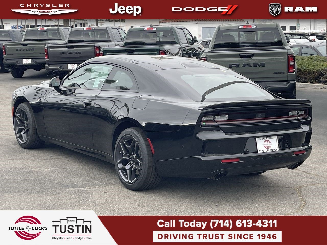 New 2026 Diamond Black Crystal Pearlcoat Dodge Scat Pack image 4