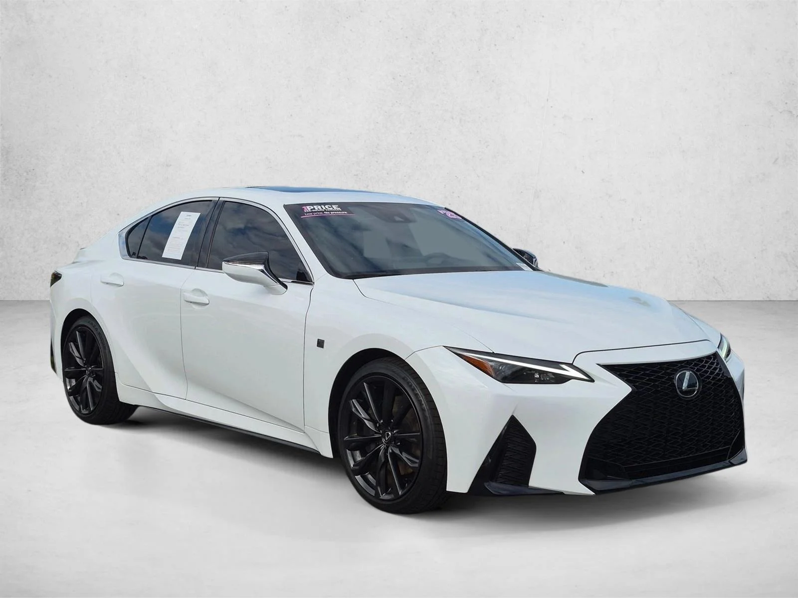 Certified Used 2025 Ultra White Lexus F SPORT DESIGN image 3
