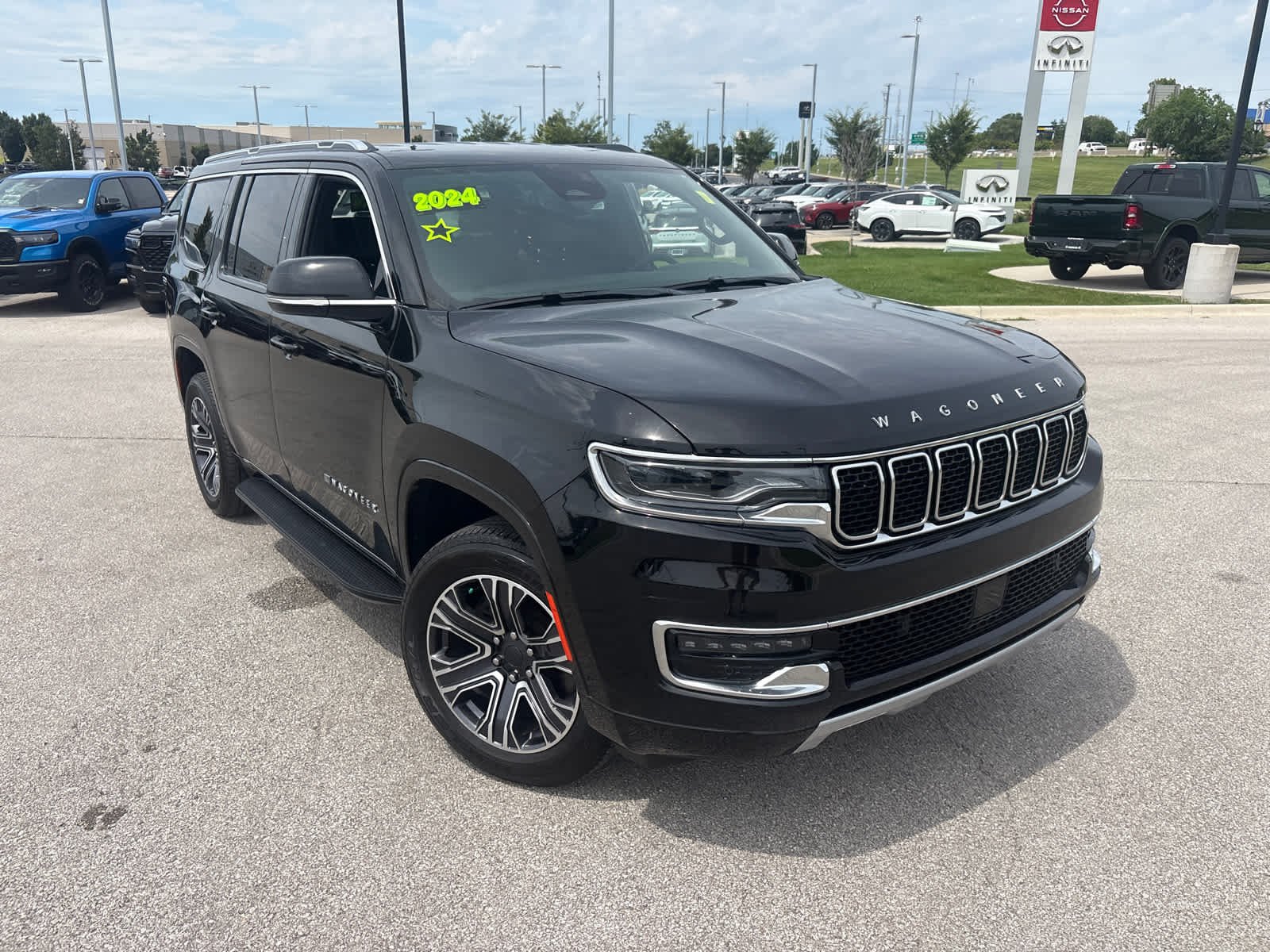 Used 2024 Jeep Wagoneer Series II with VIN 1C4SJUBP1RS122195 for sale in Kansas City