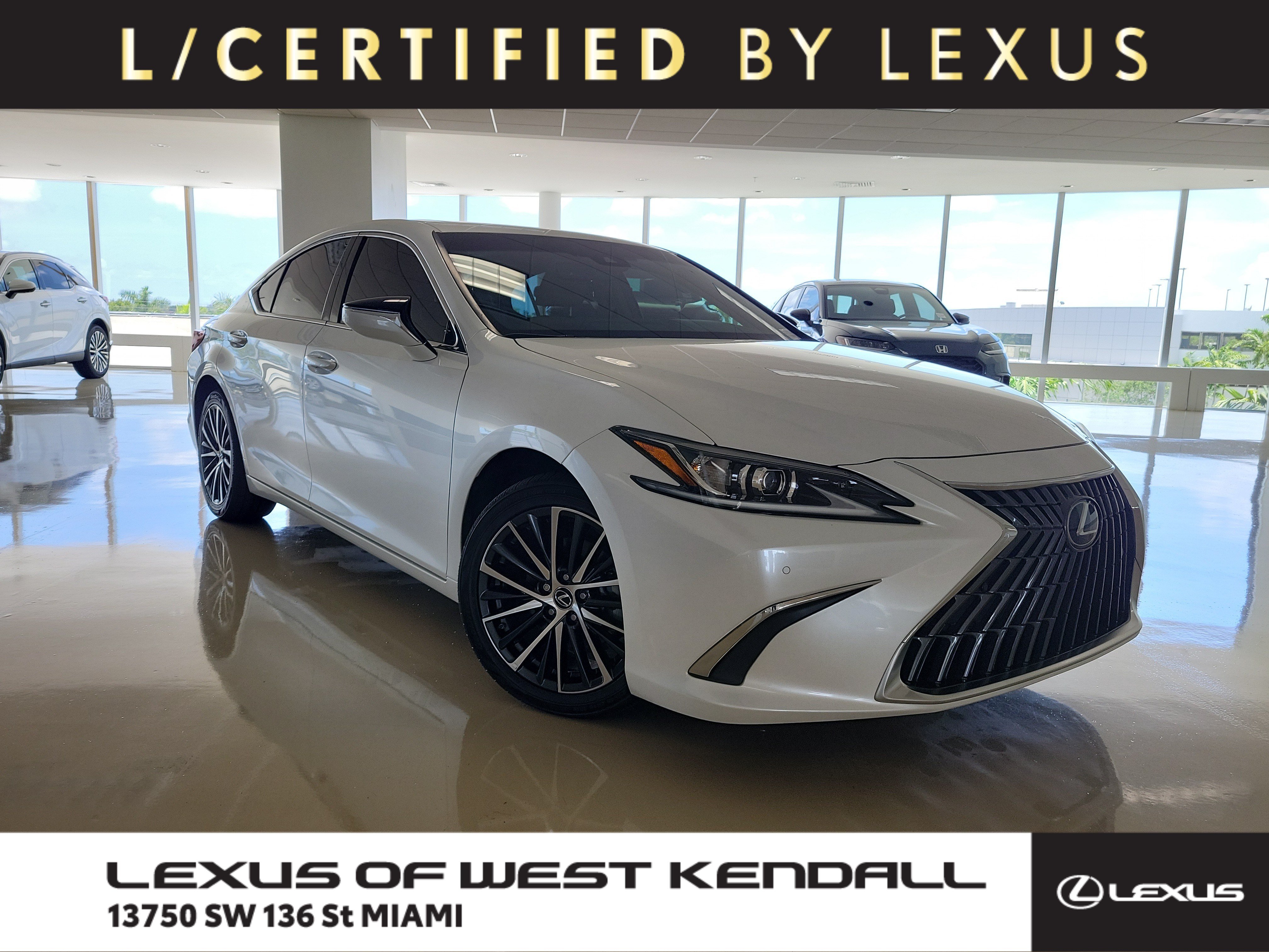 Certified Used 2024 Eminent White Pearl Lexus ES 250 image 1