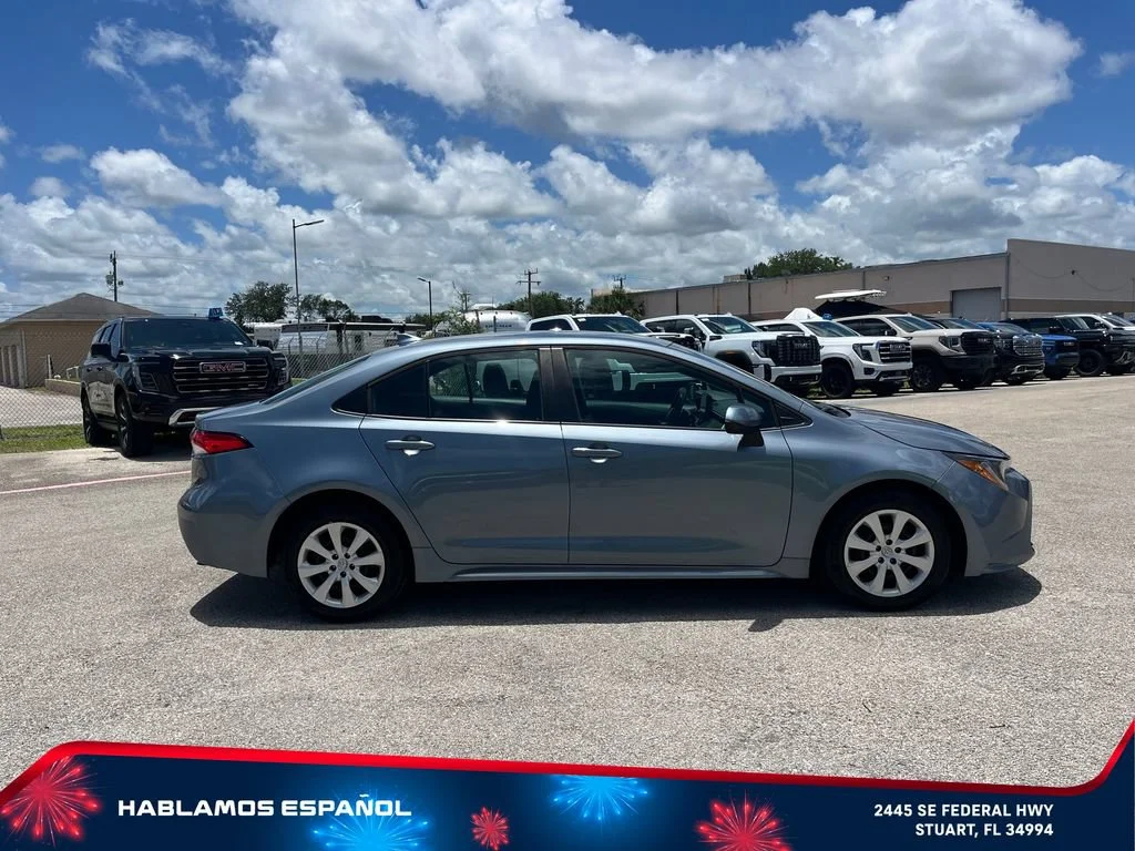 Used 2023 Gray Toyota LE image 4