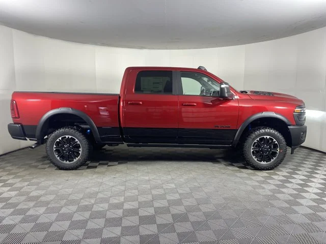 New 2026 Molten Red Pearl-Coat Exterior Paint RAM Rebel image 8