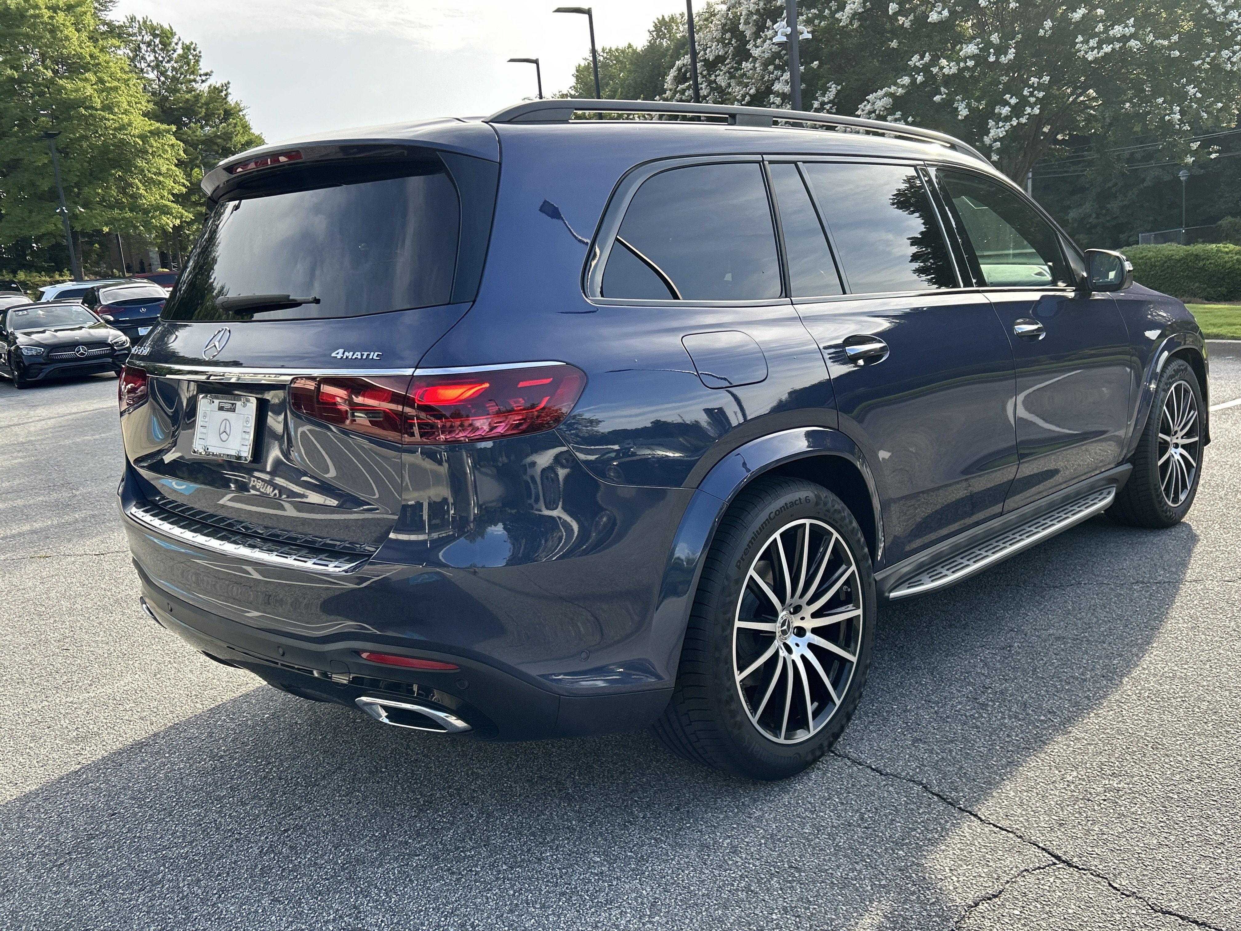 Certified Used 2024 Twilight Blue Metallic Mercedes-Benz GLS 450 4MATIC® SUV image 6