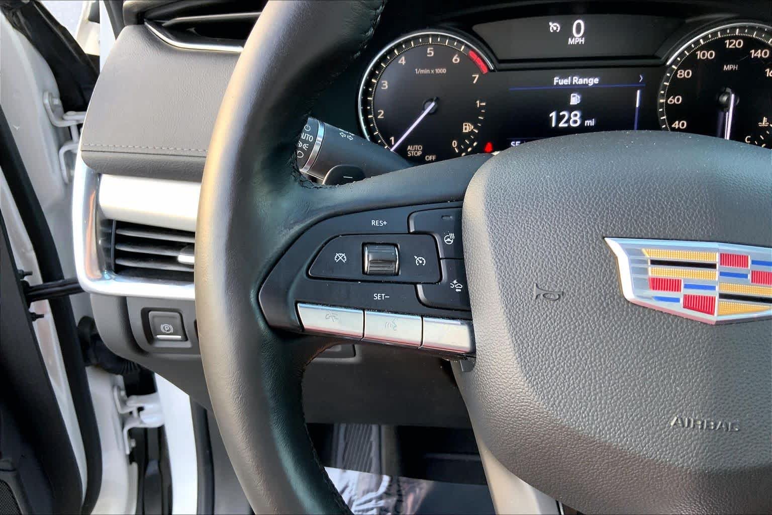 Used 2020 Crystal White Tricoat Cadillac AWD Premium Luxury image 23