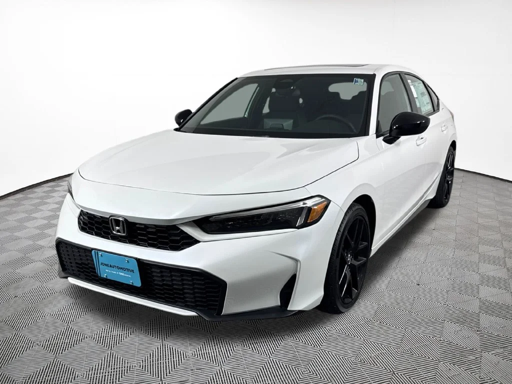 New 2026 Platinum White Pearl Honda Sport image 1
