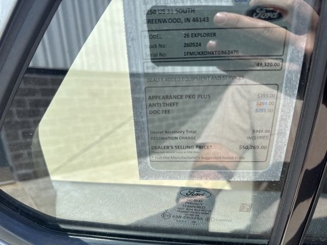 New 2026 Carbonized Gray Metallic Ford Active image 2
