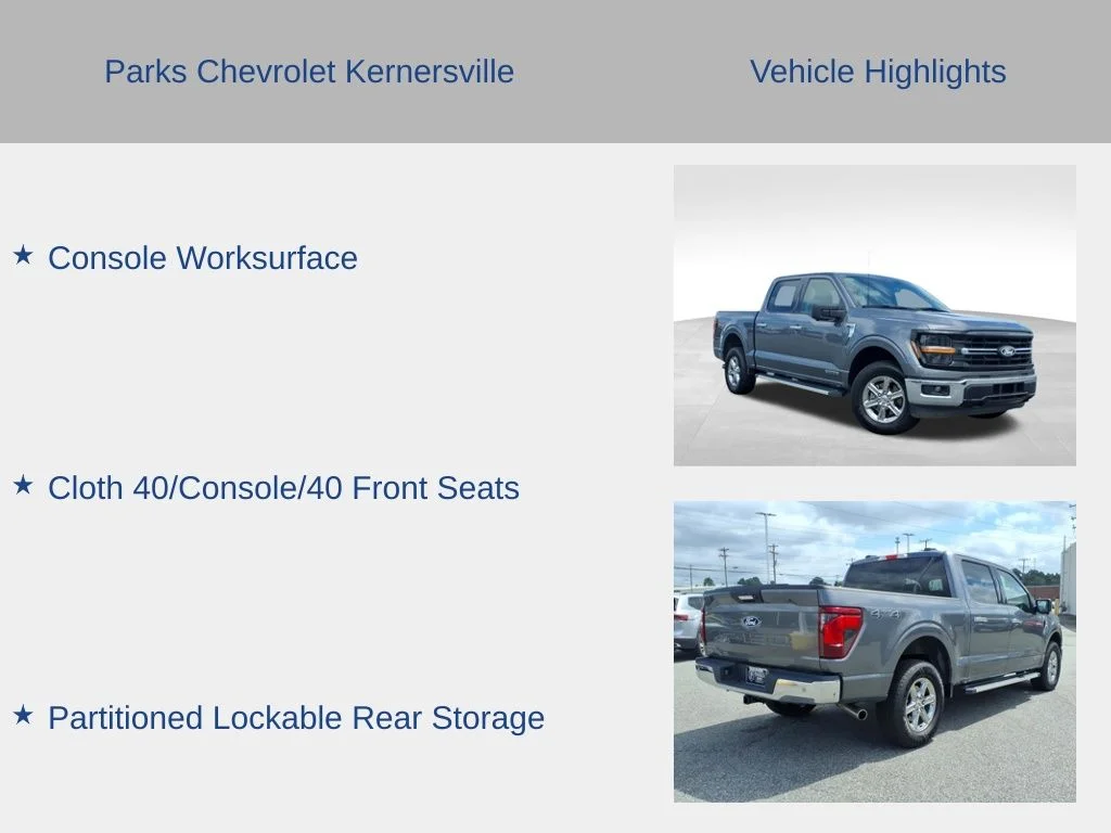 Used 2024 Gray Ford XLT image 10