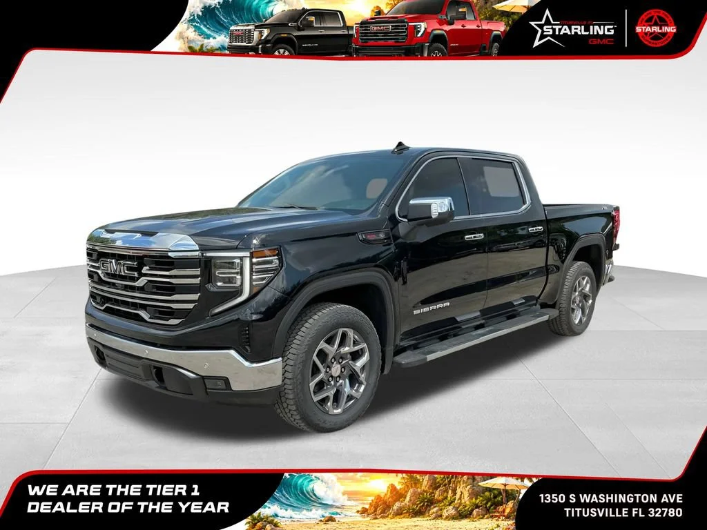 New 2026 Onyx Black GMC SLT image 1