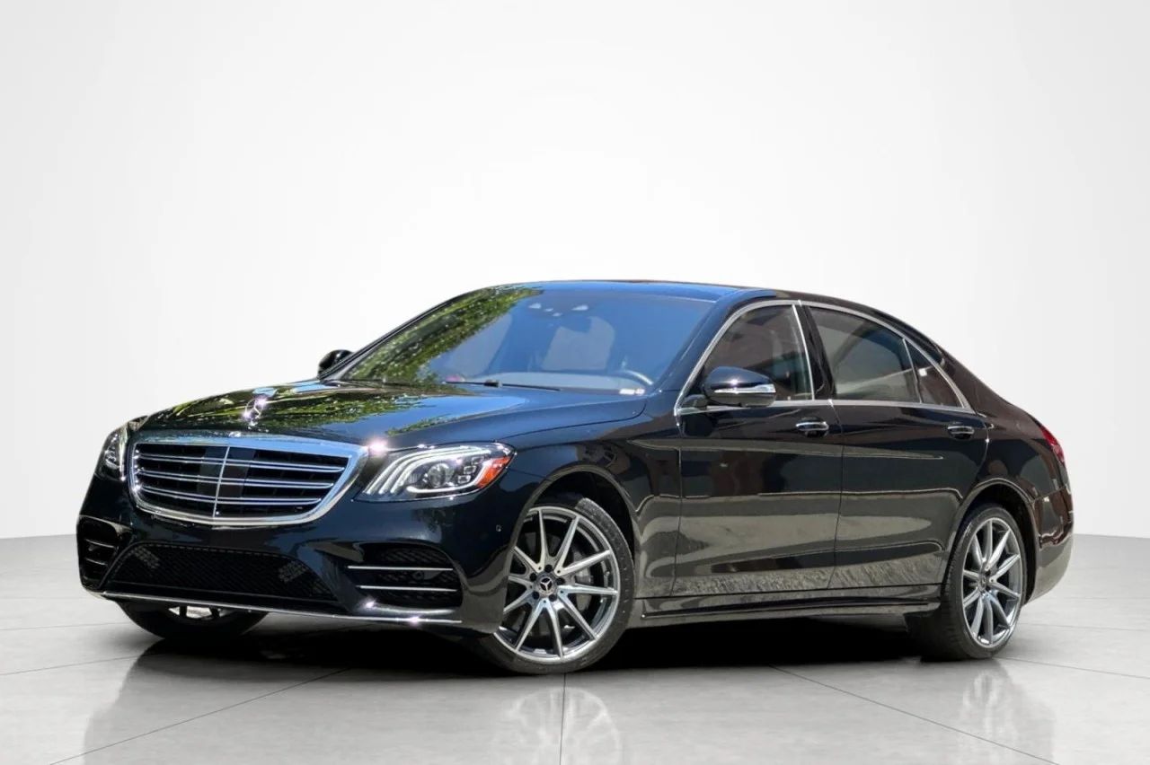 Used 2018 Black Mercedes-Benz S 450 image 1