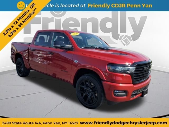 New 2026 Molten Red Pearl-Coat Exterior Paint RAM Laramie image 7