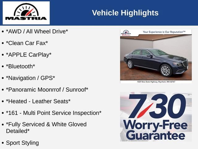 Used 2020 Blue Mercedes-Benz E 350 image 13