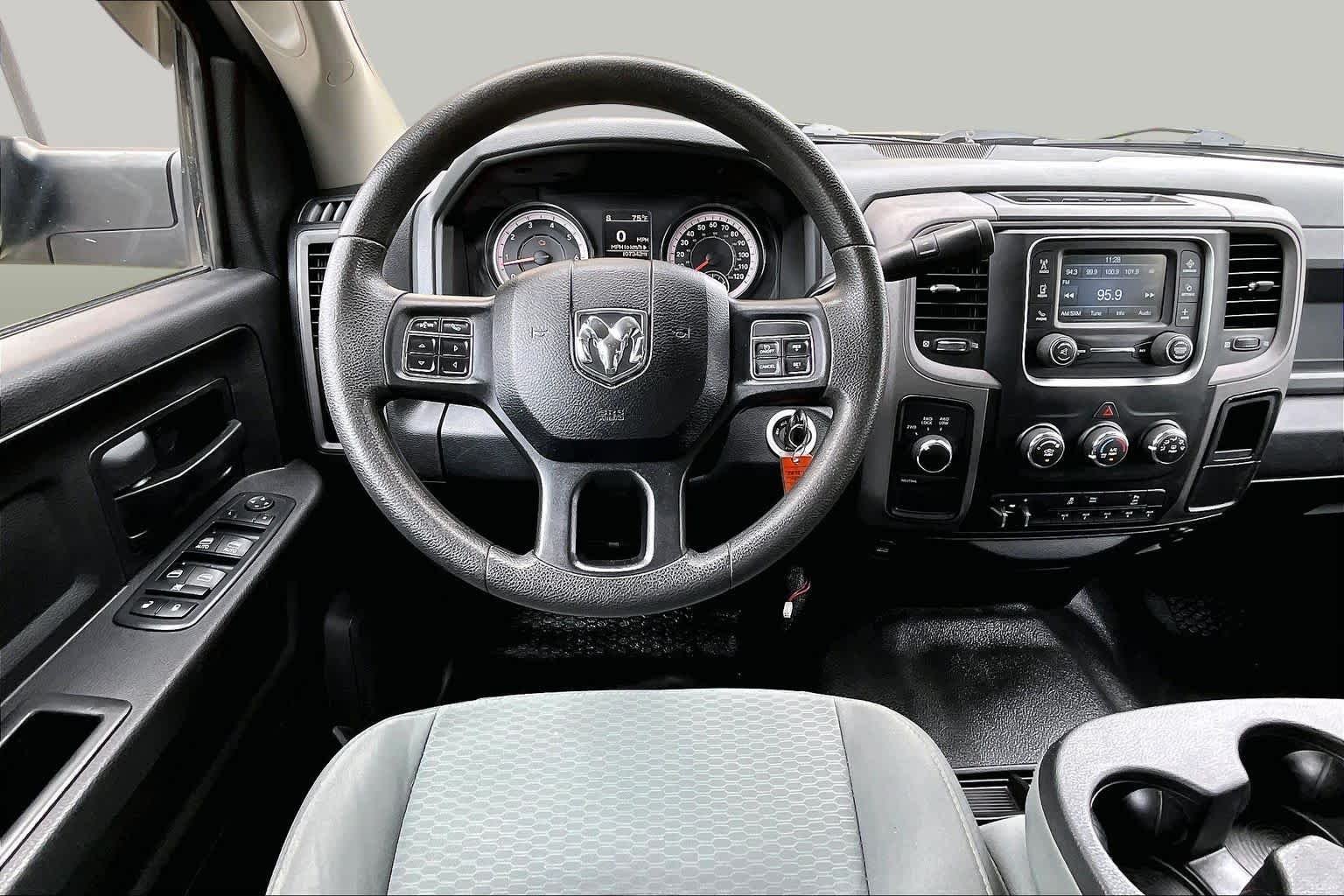 Used 2018 Brilliant Black Crystal Pearlcoat Ram Tradesman image 6