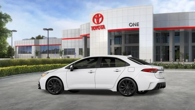 New 2026 White Toyota SE image 8