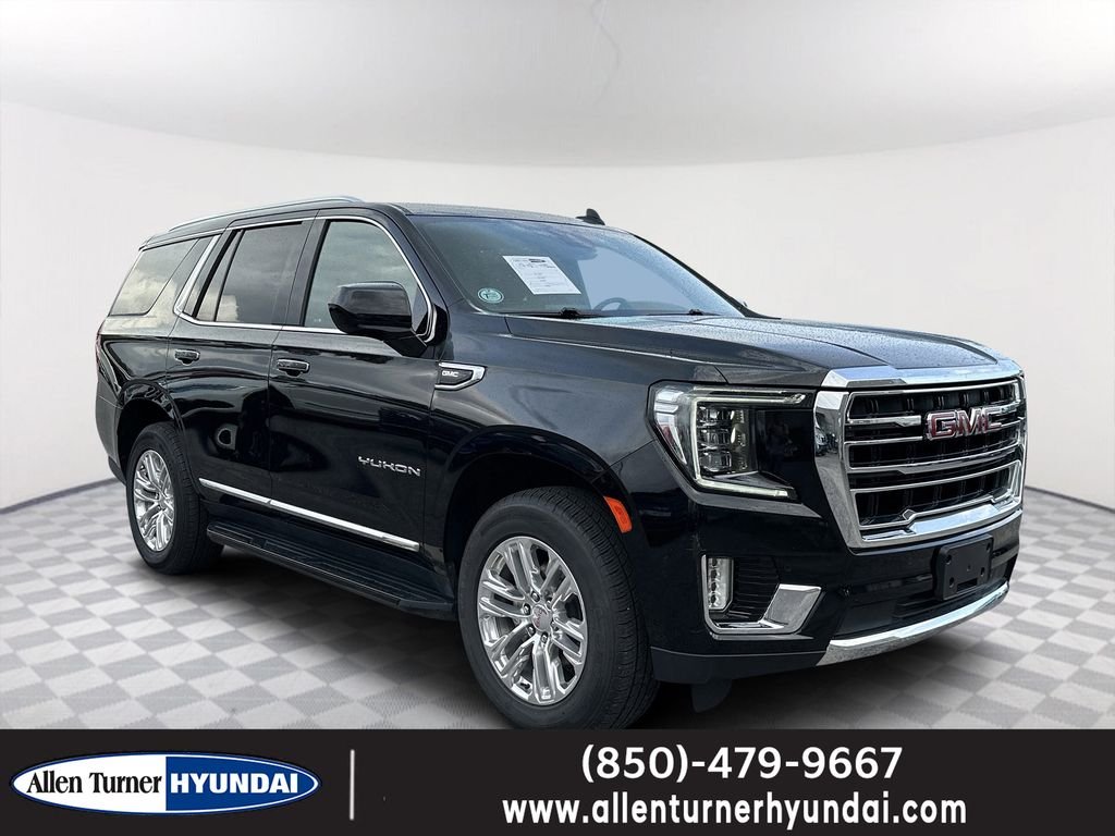 Used 2024 Onyx Black GMC SLT image 1