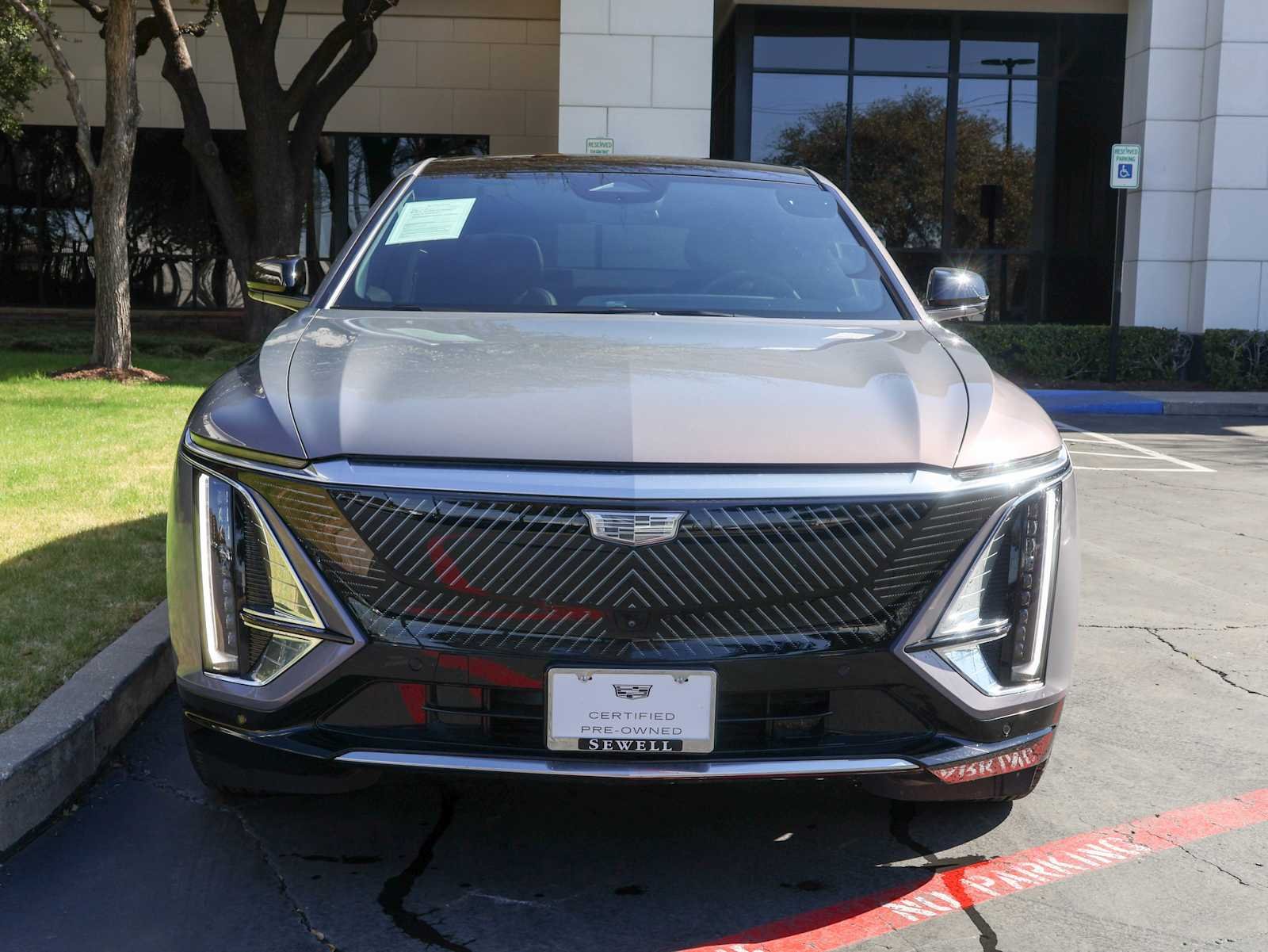 Certified 2025 Cadillac LYRIQ Luxury 1 with VIN 1GYKPNRK4SZ303751 for sale in Dallas, TX