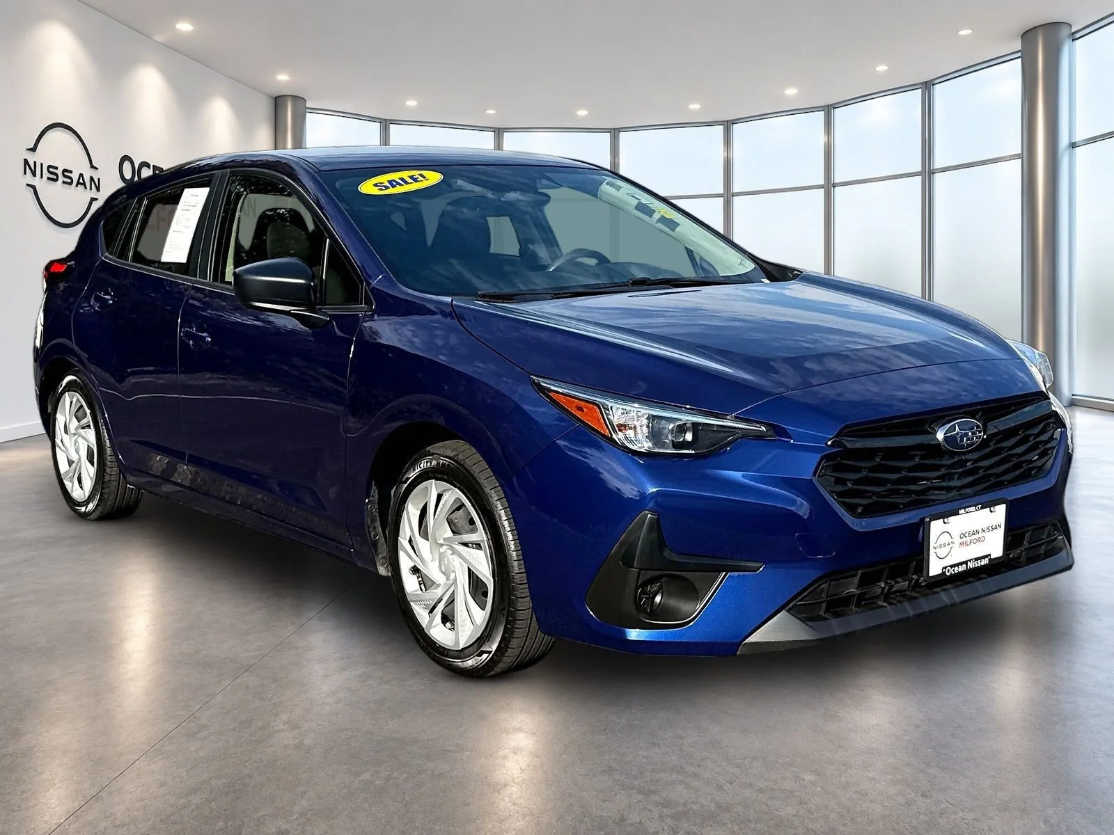 Used 2024 Sapphire Blue Pearl Subaru Base image 3