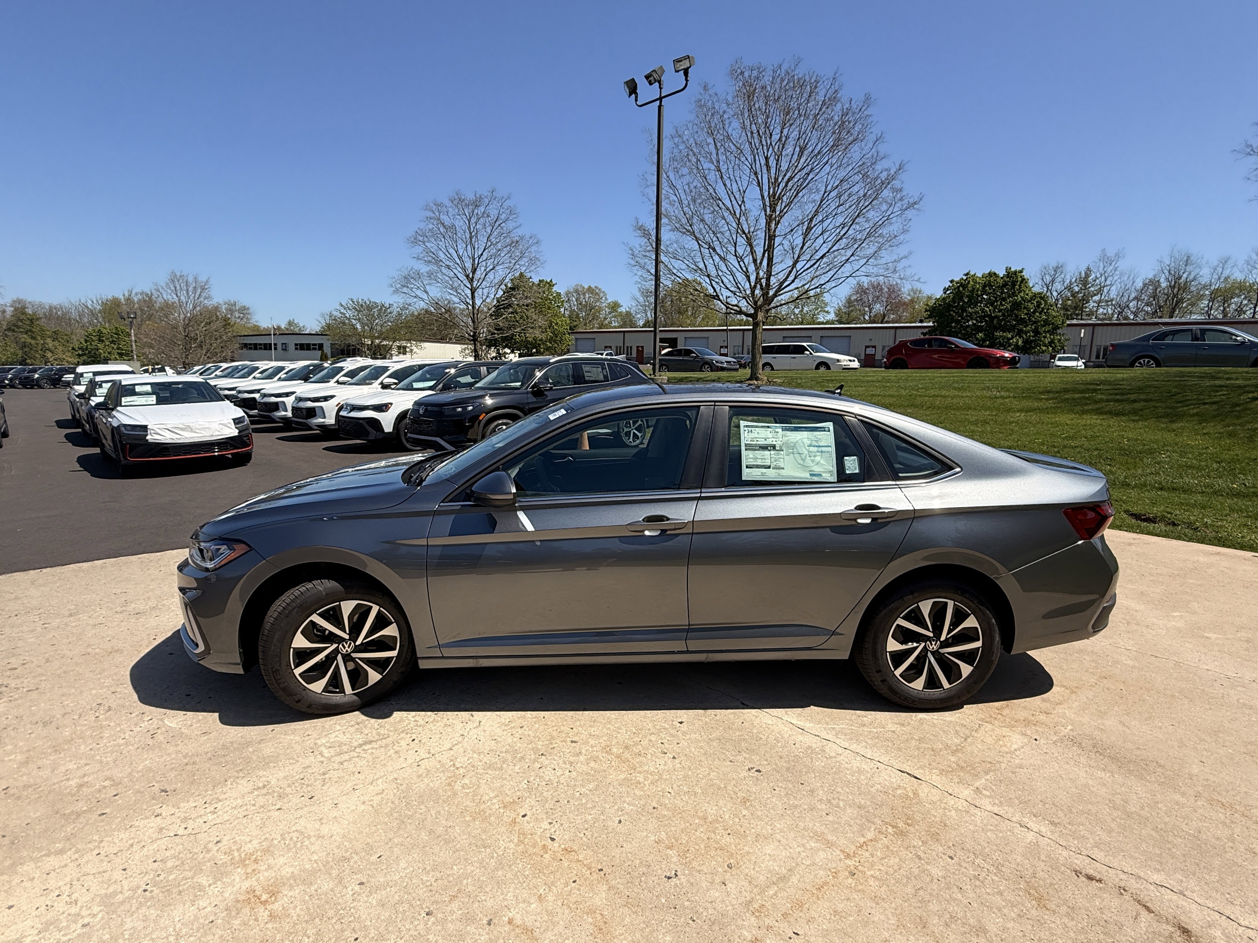 New 2026 Platinum Gray Metallic Volkswagen S image 9