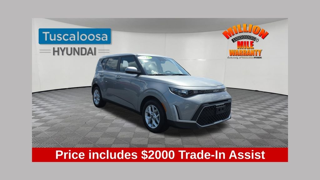 Used 2023 Gray Kia LX image 1