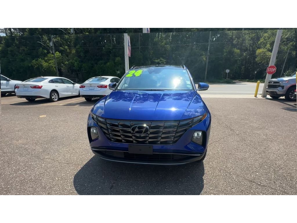 Used 2024 Blue Hyundai Limited image 7