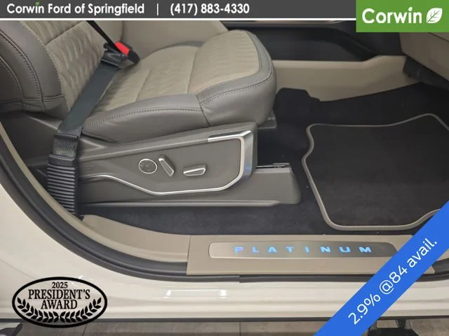 New 2026 Star White Metallic Tri-Coat Ford Platinum® image 14