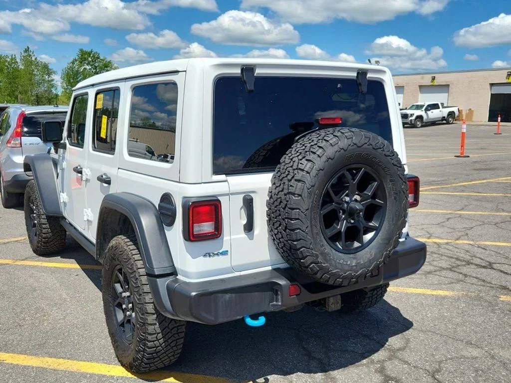Certified Used 2024 White Jeep Willys 4xe image 4