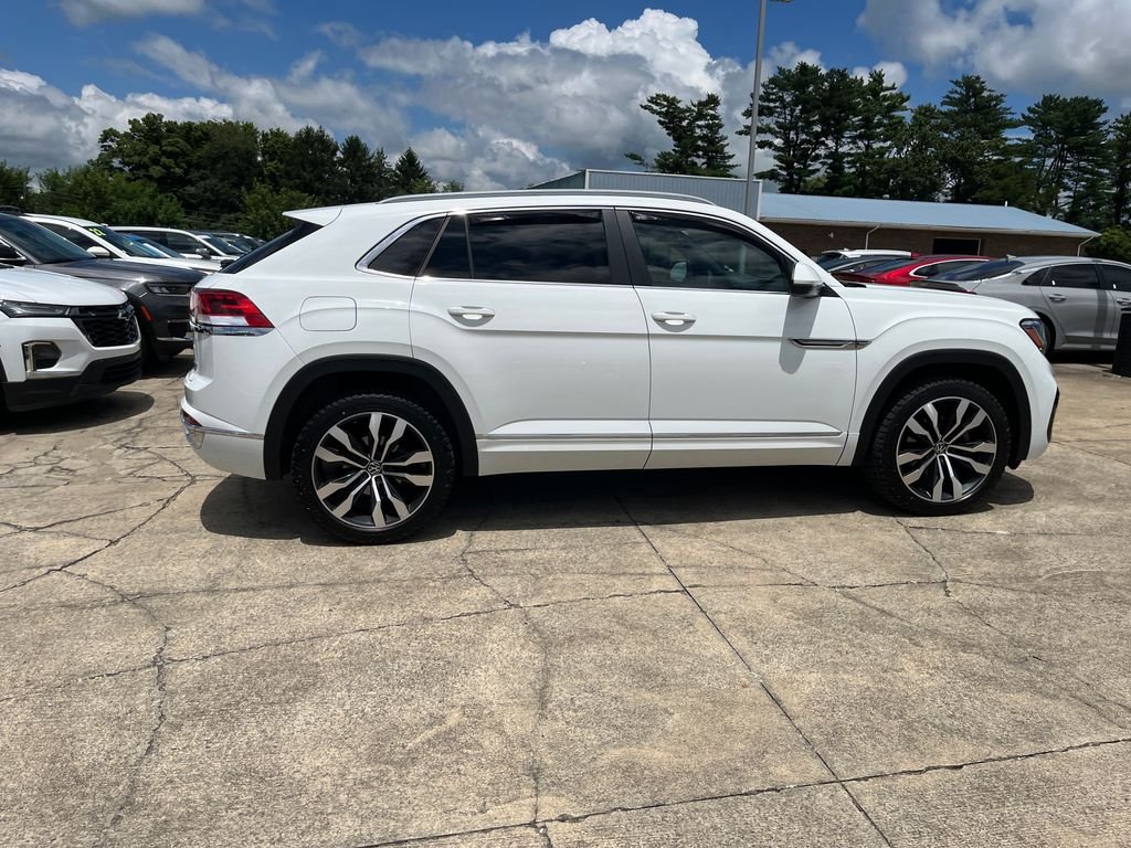 Used 2020 White Volkswagen 3.6L V6 SEL R-Line image 6